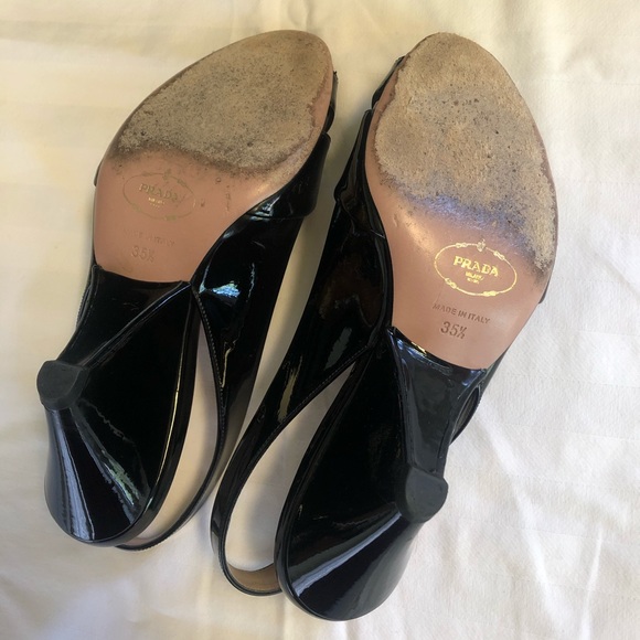 Prada patent wedges - Picture 6 of 9